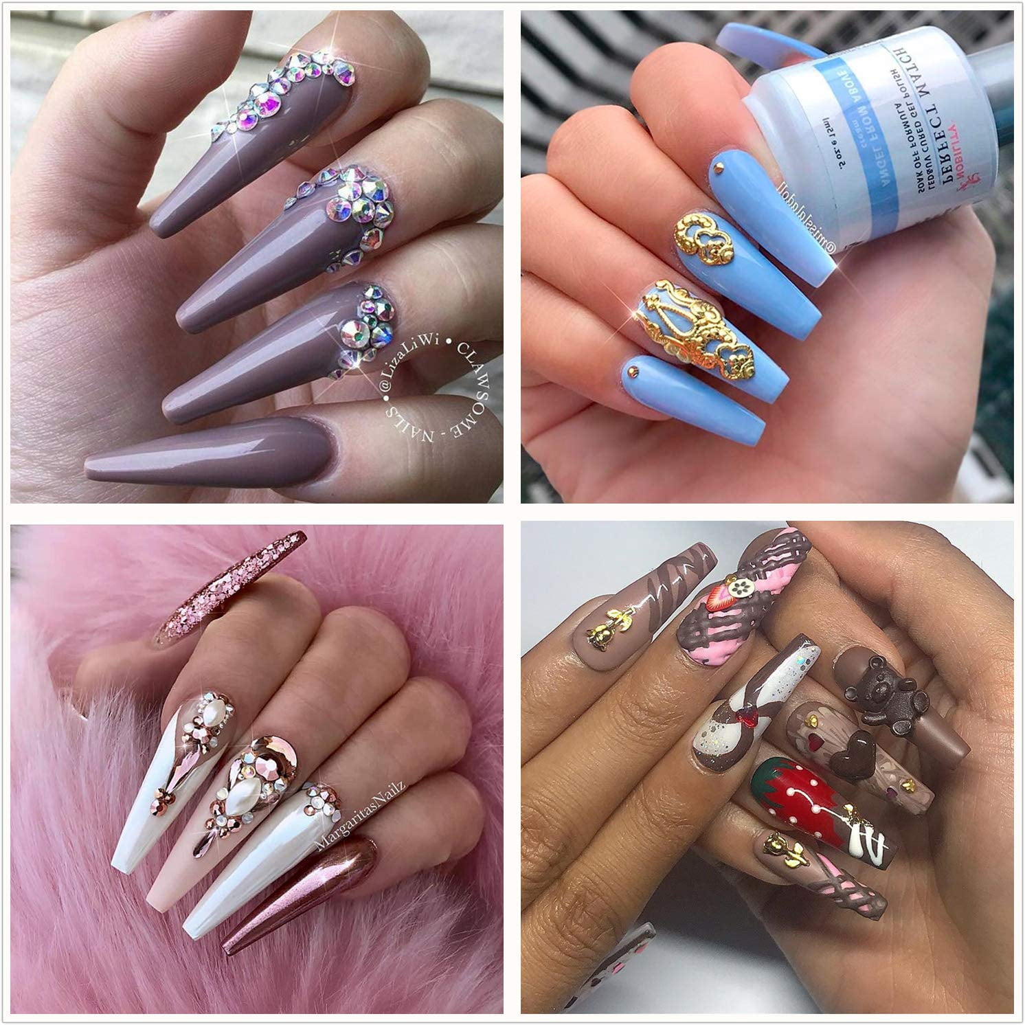 Luxury Nail Spa AR - 🤩 Coffin nails aka ballerina nails are often long,  but that doesn't mean you can't rock them short. With SHORT COFFIN nails,  you can enjoy #classy nails